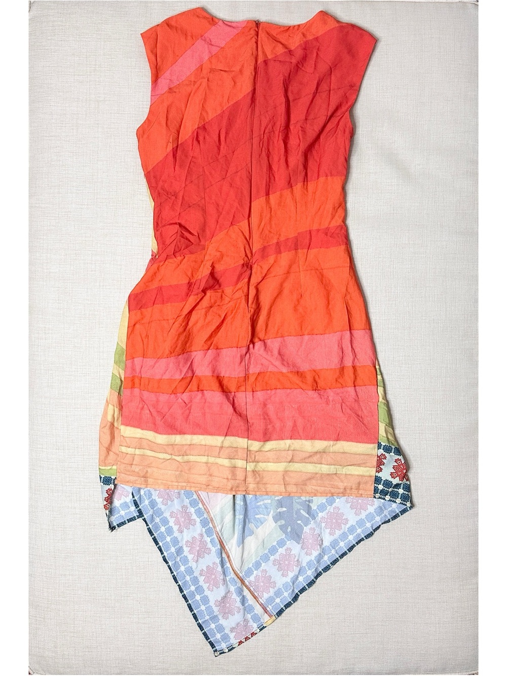 Anthropologie x Eva Franco Vibrant Bird Dress - Picture 4 of 11